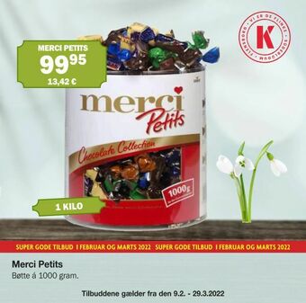 Købmandsgården Merci Petits tilbud