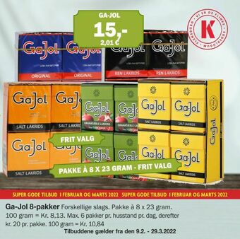 Købmandsgården Ga-Jol 8-pakker tilbud