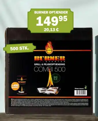 Købmandsgården Burner optændere tilbud