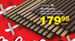Bauhaus Akustikpanel tilbud