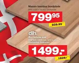 Bauhaus dlh bordplade ask tilbud