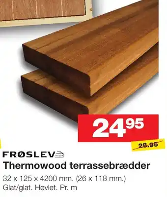 Froslev Thermowood terrassebrædder
