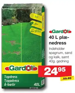 Bauhaus Gardol plænedress tilbud
