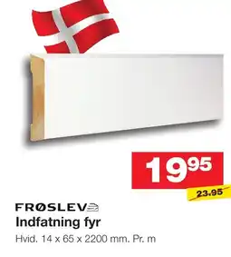 Bauhaus Frøslev Indfatning fyr tilbud