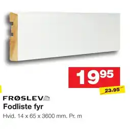 Bauhaus Froslev Fodliste fyr tilbud