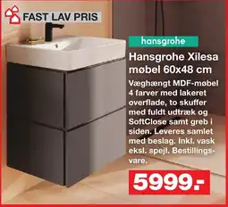 Bauhaus hansgrohe Xileasa møbel tilbud