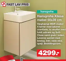 Bauhaus hansgrohe Xileasa møbel tilbud