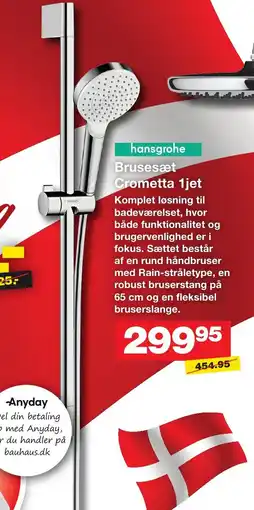 Bauhaus Hansgrohe Brusesæt Crometta 1jet tilbud