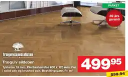 Bauhaus Trægulv sildeben tilbud