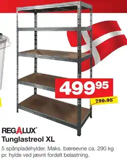 Bauhaus Regalux Tunglastreol XL tilbud