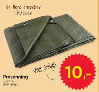 Presenning