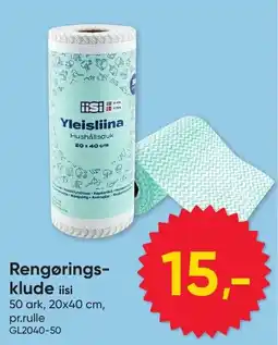BigDollar iisi rengøringsklude tilbud