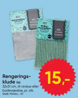 BigDollar iisi rengøringsklude tilbud
