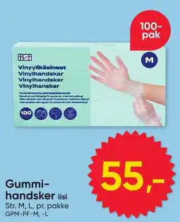 BigDollar Gummi-handsker iisi tilbud