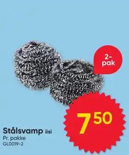 BigDollar Stålsvamp iisi tilbud