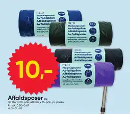 BigDollar affaldspose tilbud