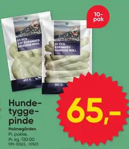BigDollar Holmegården hunde-tygge-pinde tilbud