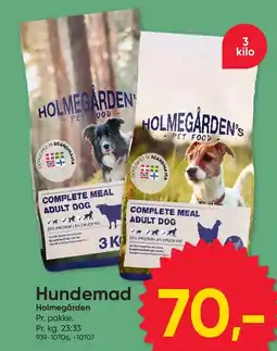 BigDollar Hundemad Holmegården tilbud