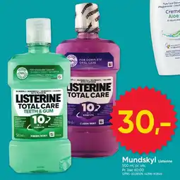 BigDollar Listerine mundskyl tilbud