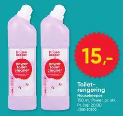 BigDollar Housekeeper power toilet cleaner tilbud