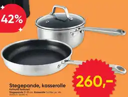 BigDollar Kotikulta Selected Stegepande, kasserolle tilbud