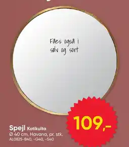 BigDollar Spejl Kotikulta tilbud