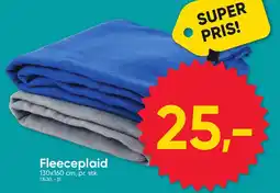 BigDollar Fleeceplaid tilbud
