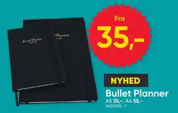 BigDollar Bullet Planner tilbud