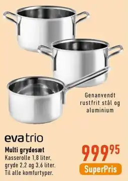 Imerco evatrio Multi grydesæt tilbud