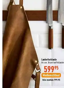 Imerco Læderforklæde tilbud