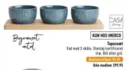 Imerco Casa Living Tapassæt tilbud