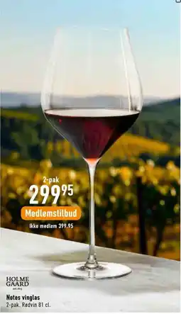 Imerco Holme Gaard Notes vinglas tilbud