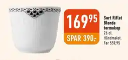 Imerco Sort Riflet Blonde termokop tilbud