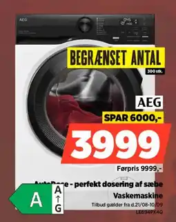 Power AEG Vaskemaskine tilbud