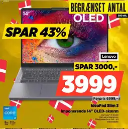 Power Lenovo IdeaPad Slim 3 tilbud