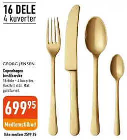 Imerco Georg Jensen Copenhagen bestikæske tilbud