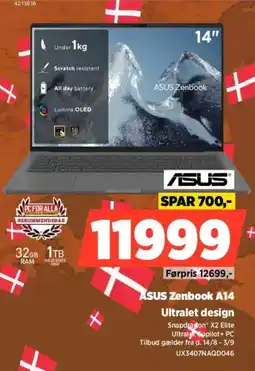 Power Asus zenbook a14 tilbud