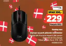 Power HyperX Gaming mus tilbud