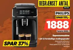 Power Philips Espressomaskine tilbud