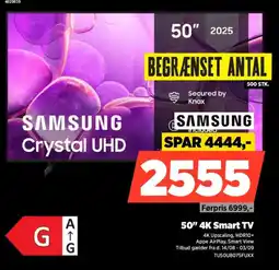 Power Samsung Crystal UHD 50" tilbud