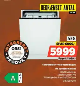 Power AEG opvaskemaskine tilbud