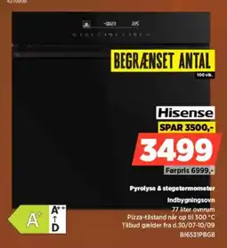 Power Hisense Indbygningsovn tilbud