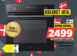 Power LG Pyrolyse-selvrens Indbygningsovn tilbud