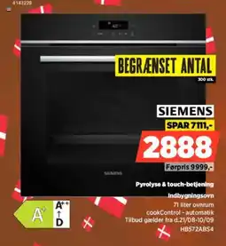 Power Siemens indbygningsovn tilbud
