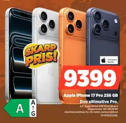 Power Apple iPhone 17 Pro 256 GB tilbud