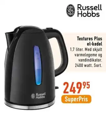 Russell Hobbs Textures Plus el-kedel
