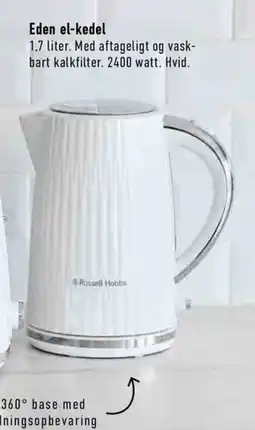 Imerco Russell Hobbs eden el-kedel tilbud