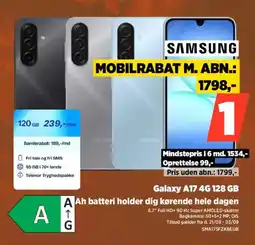 Power Samsung Galaxy A17 4G 128 GB tilbud