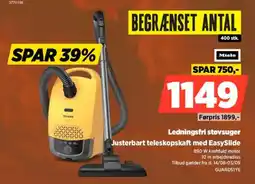 Power Miele ledningsfri støvsuger tilbud