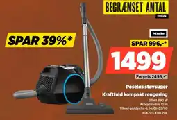 Power Miele Poseløs støvsuger tilbud